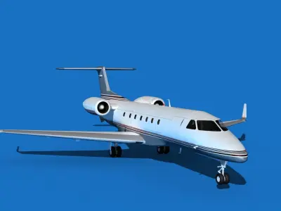 Embraer Legacy500 V01 3D model