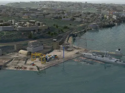 Sevastopol Naval Base 3D model