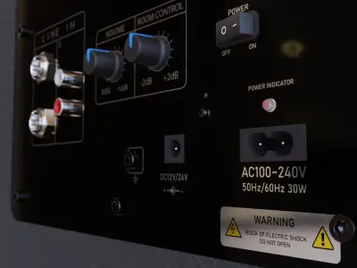 Home Subwoofer 3D model
