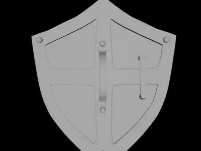 Hylian Shield - The Legend of Zelda 3D model