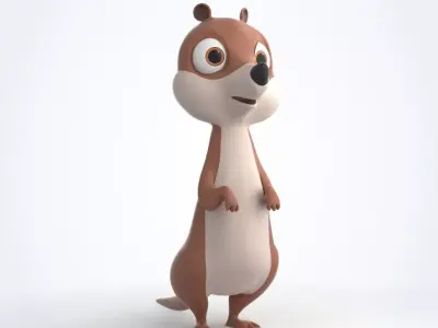 Otter 3D model
