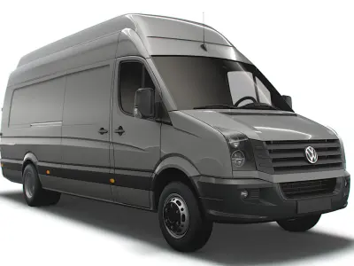 Volkswagen Crafter Van L4H3 2016 3D model