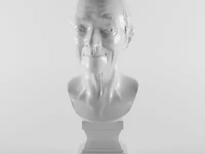 Francois-Marie Arouet Voltaire 3D print model