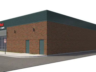 Retail-134 Retail Store C 3D model