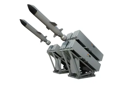 Naval Strike Missile 3D model