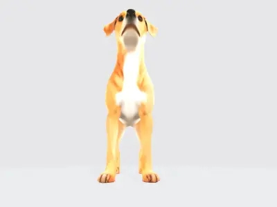 bet dog 3D model