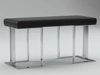 Piano Bench Free 3D model