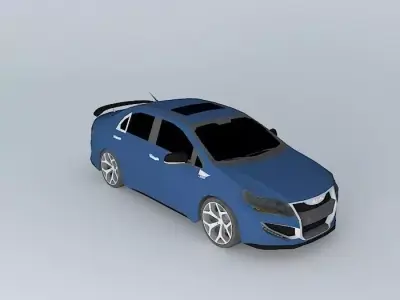 2015 Alpha VTS RS Spec Bi Turbo Free 3D model
