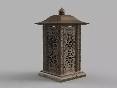HM Lantern Candle New 2023 3D print model