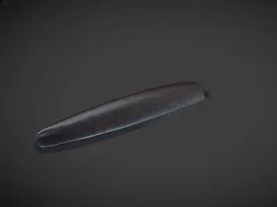 Electric Eel Low-poly 3D model