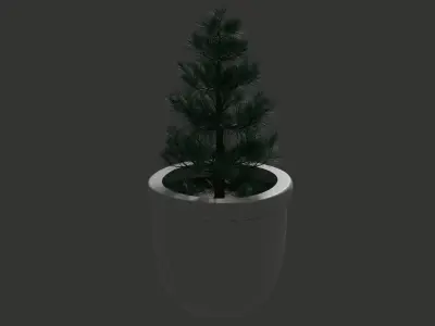 Plant Pot Free 3D model