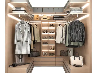 Walk-in Closet 98 part 1 3D model