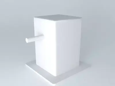 Boat Bollard Free 3D model