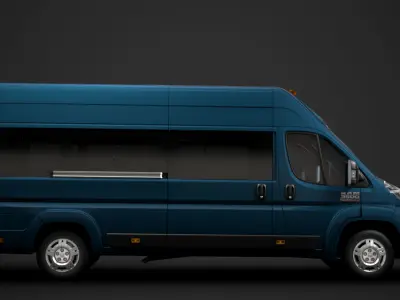 Ram Promaster Window Van 3500 H3 159WB EXT 2020 3D model