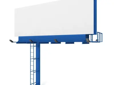 Billboard empty 3D model