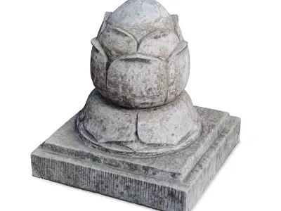 Stone Column - Photogrammetry 3D model