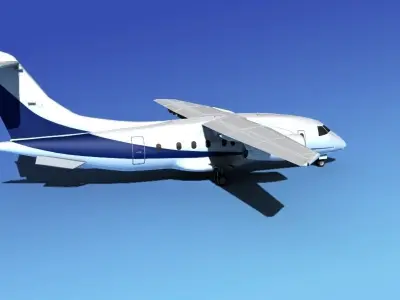 Dornier 328Jet Coastal Express 3D model