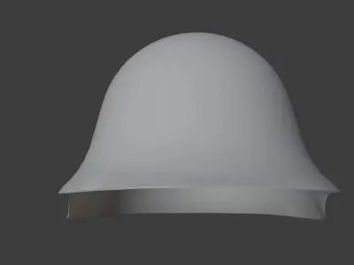 M1934 Spanish Helmet Low-poly 3D model