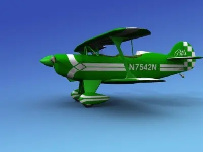 Pitts Special 3D model