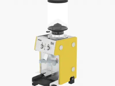 Dalla corte coffee-shop set 3D Model Collection