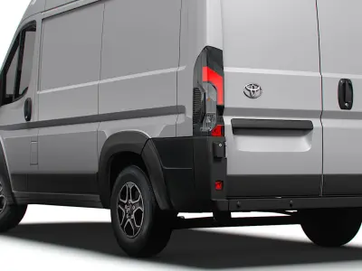 Toyota ProAce Max Electric Van L1H2 2024 3D model