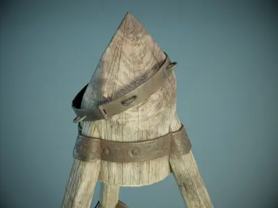Judas Cradle PBR Low-poly 3D model