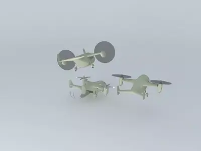TILT ROTOR Free 3D model