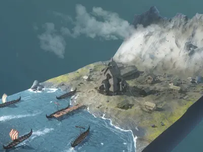 Viking Bay 3D model