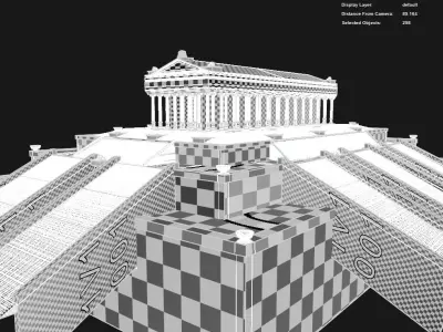 Temple of Artemis 3D model