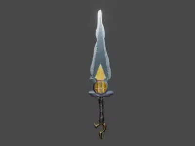 Zeloeman Sword A 63 Low-poly 3D model