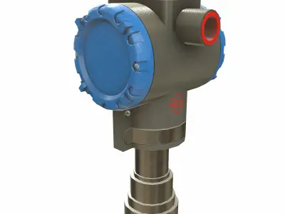 Honeywell Pressure Transmitter Low Poly Low-poly 3D model