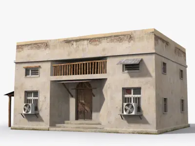 Arab xx2 Low-poly 3D model