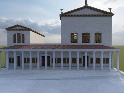 Curla Julia SENATE HOUSE 3D model