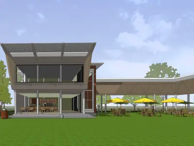 Cafe 2023-0001 3D model
