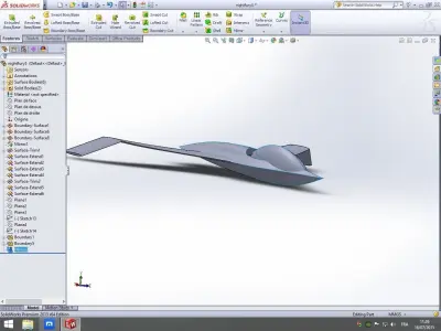 drone nightfury xSS 06 3D model