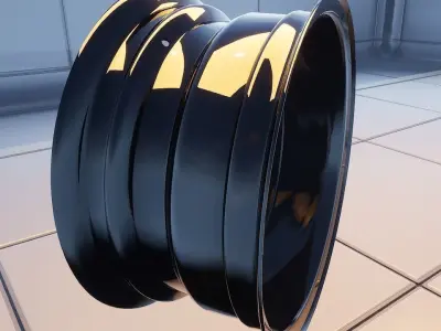 Dorman 939-247 Steel Wheel Low-poly 3D model