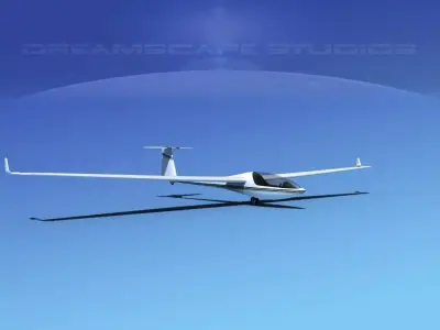 Glaser-Dirks DG-300 Glider V11 3D model
