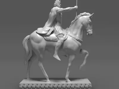 kral Tomislav - Jinete 3D print model