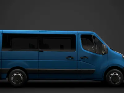 Opel Movano L2H1 WindowVan 2020 3D model