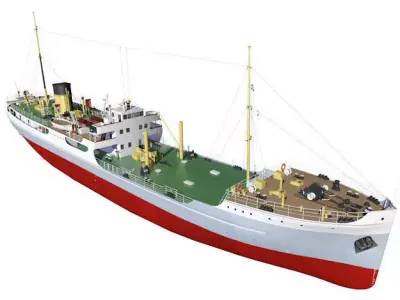 Merchant Ship 3D model