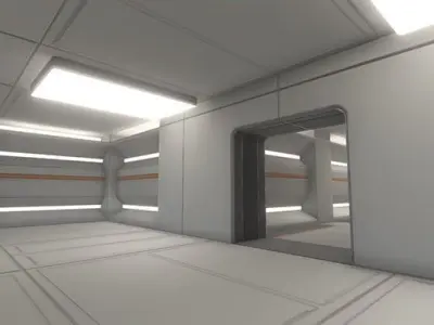 3D Scifi Kit Starter Kit Free low-poly 3D model