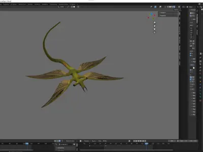Qu - All Tomorrows - Low Poly Low-poly 3D model