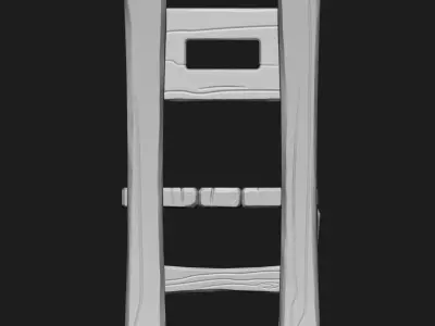 Stylized Furniture IMM Brush Pack 7 in One 3D model