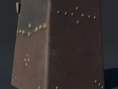 Carcaj - Aljaba Low-poly 3D model