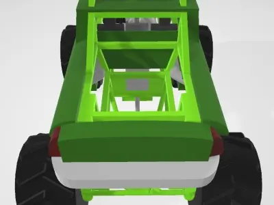 monster trunk Free 3D model