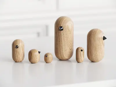 Little Bird by Normann Copenhagen all sizes all colors 3D model