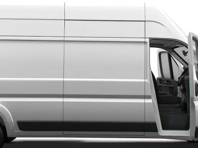 Vauxhall Movano Van L3H3 HQ Interior 2023 3D model