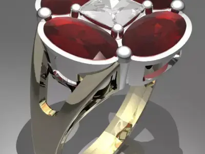 Rendering Anello A Free 3D model