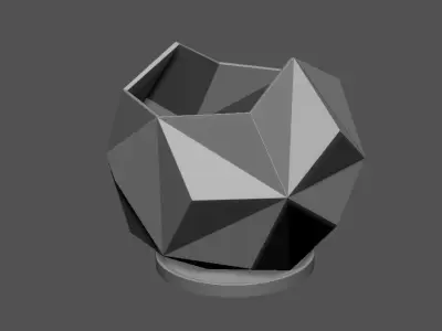 Pen Holder Stand Free 3D print model