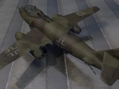 Messerschmitt Me-P1099B 3D model